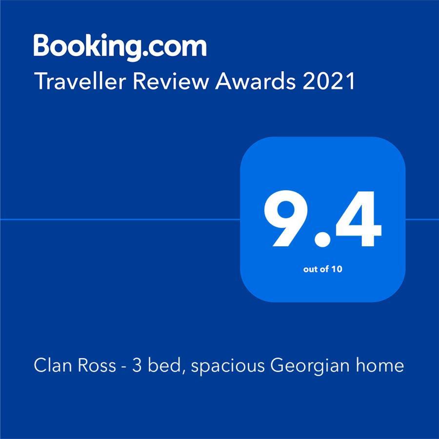 Clan Ross - 3 Bed, Spacious Georgian Home สเตอร์ลิง ภายนอก รูปภาพ